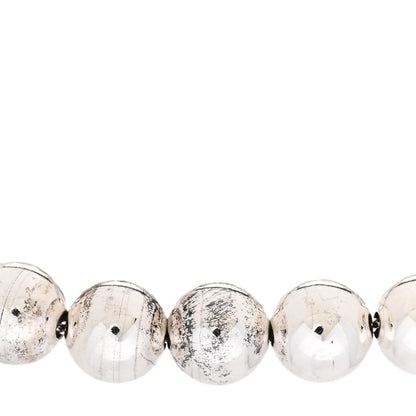 Tiffany Sterling Silver 10mm HardWear Ball Bracelet 4 of 7