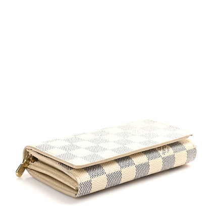 Louis Vuitton Damier Azur Port Monnaie Billets Tresor Wallet 4 of 10