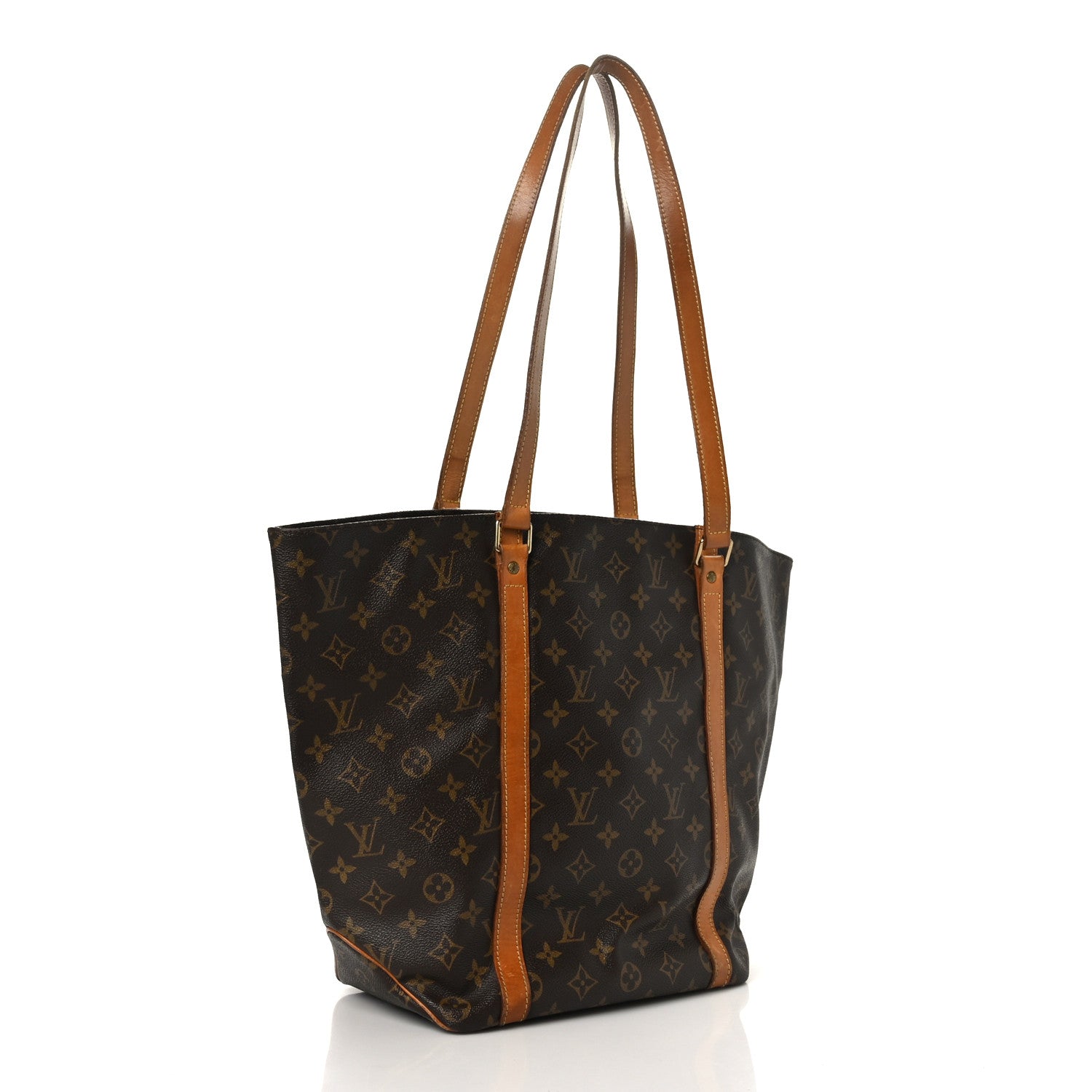 Louis Vuitton Monogram Sac Shopping Tote 3 of 8