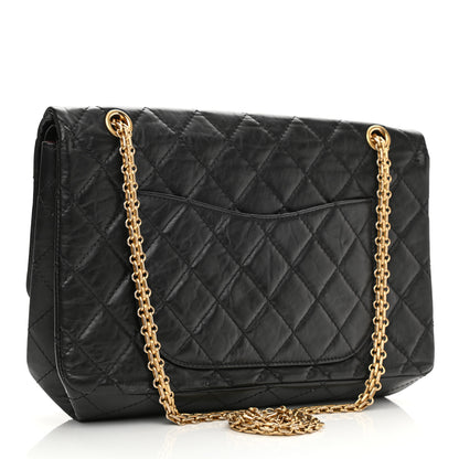 Chanel Aged Calfskin Quilted 2.55 Reissue 227 Flap Black 3 of 11