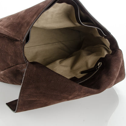 Givenchy Nubuck Medium Pandora Pure Flap Bag Chocolate 7 of 13