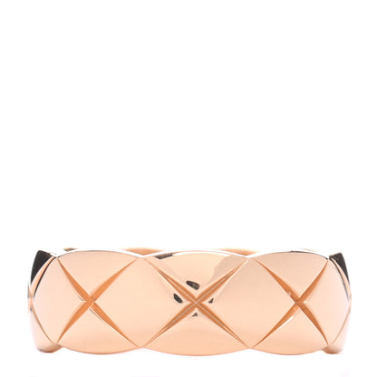 Chanel 18K Yellow Gold Small Coco Crush Ring 53 6.5 1 of 6