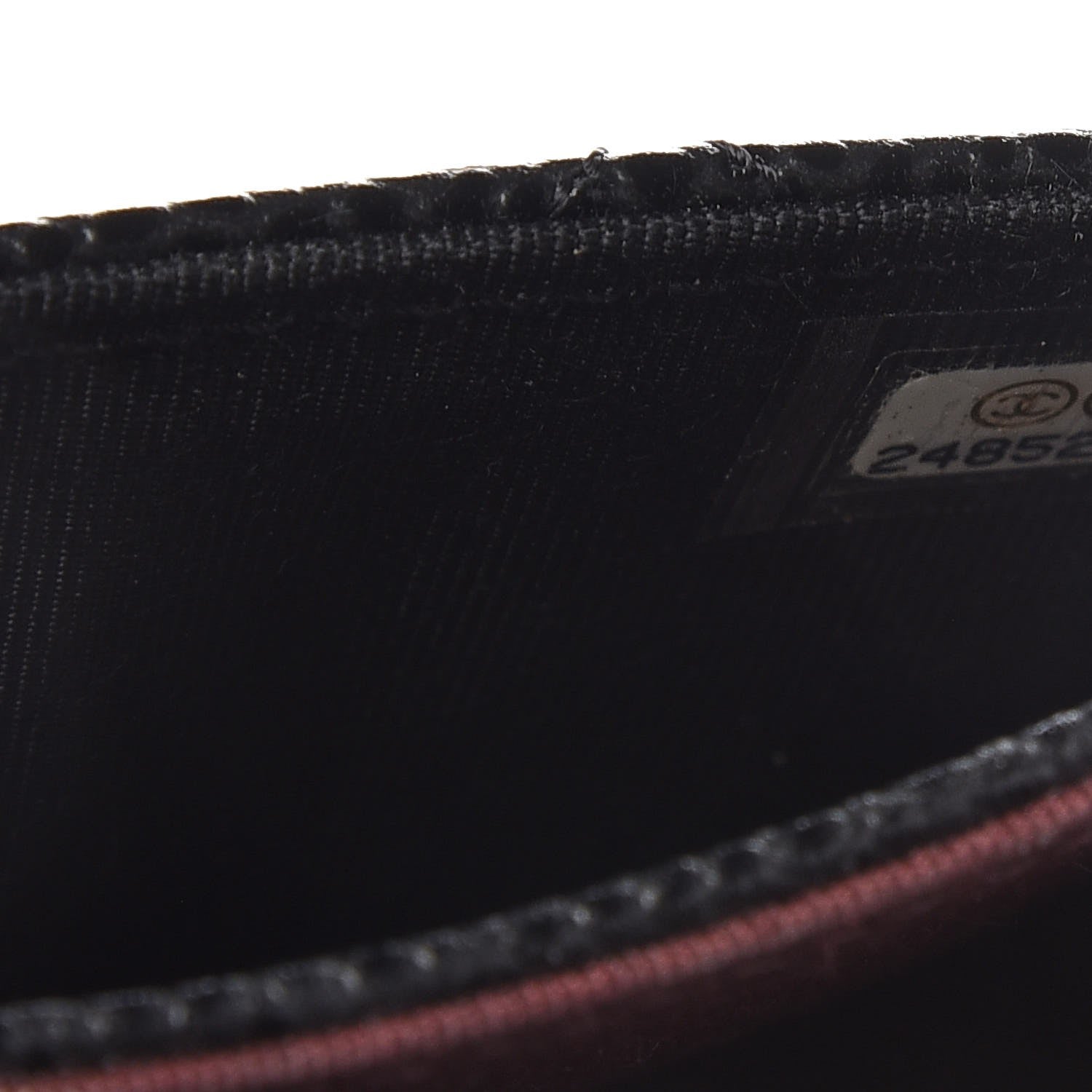 Chanel Caviar Quilted Flap Card Holder Black 8 of 8