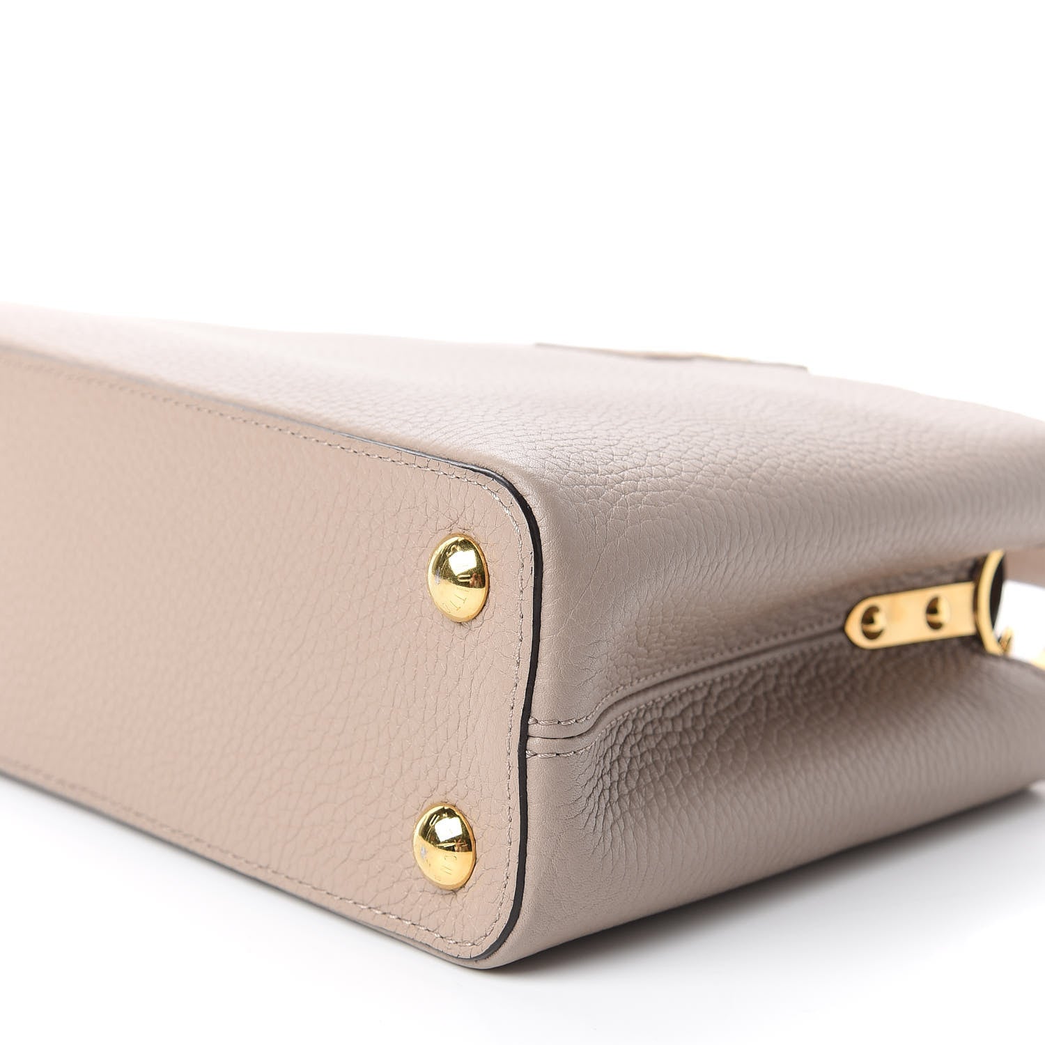 Louis Vuitton Taurillon Capucines BB Galet 7 of 9