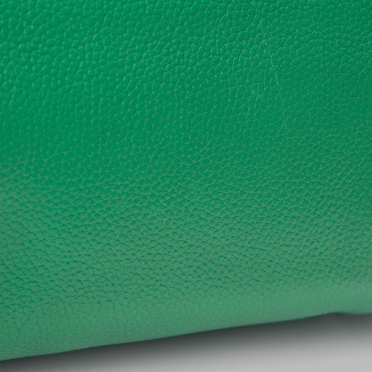 Alexander McQueen Pebbled Calfskin Large Skull Padlock Zip Around Tote Green 12 of 13