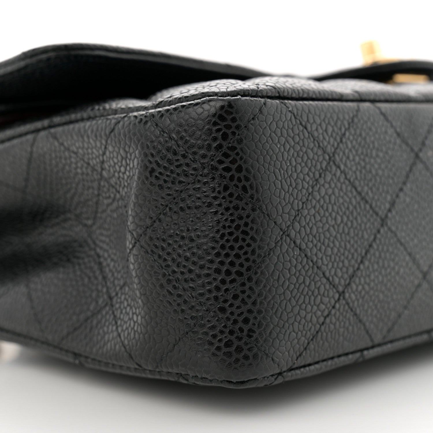 Chanel Caviar Quilted Medium Double Flap Black 9 of 13