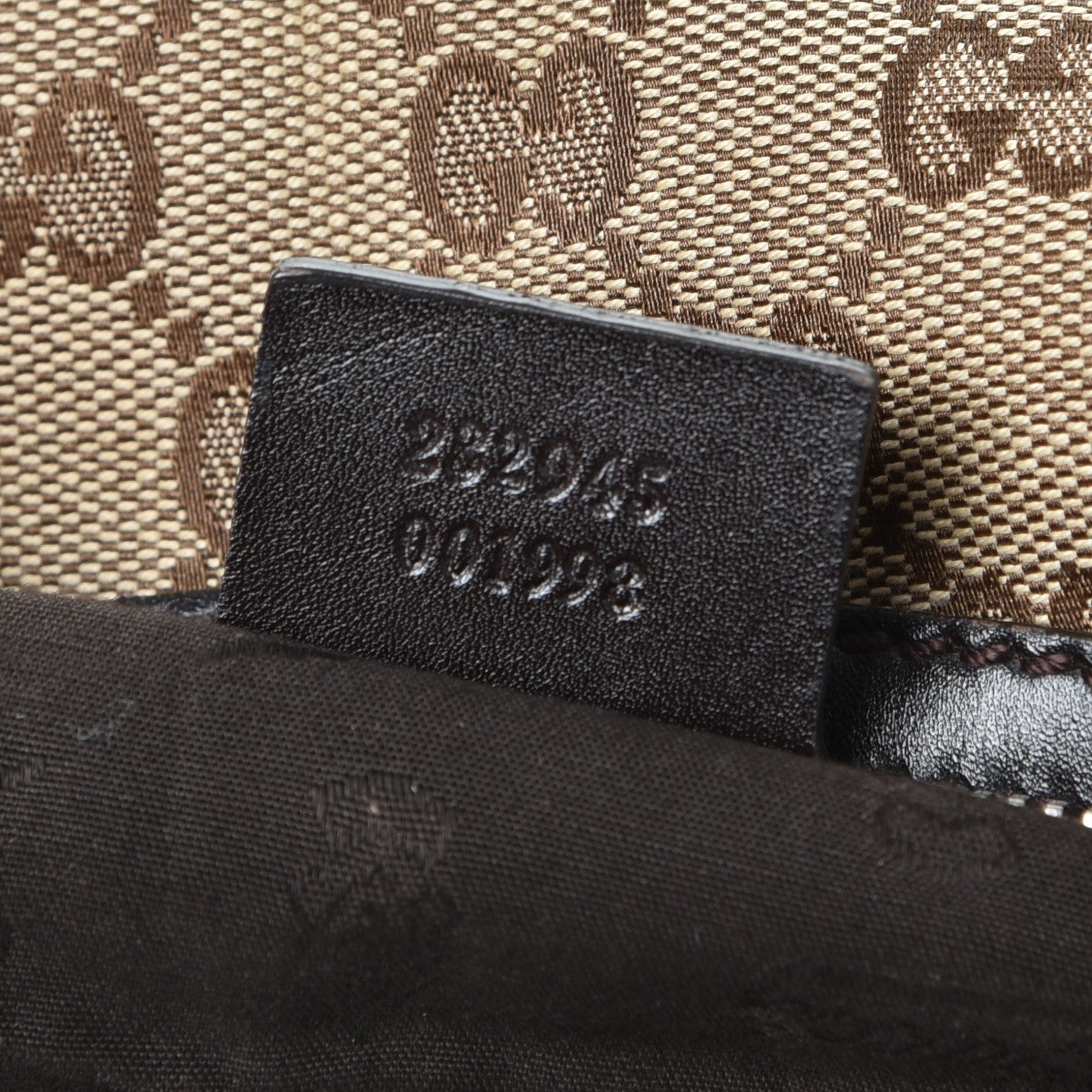 Gucci Monogram Large GG Twins Hobo Dark Brown 7 of 7