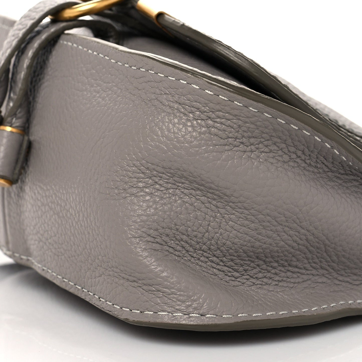 Calfskin Mini Marcie Satchel Cashmere Grey