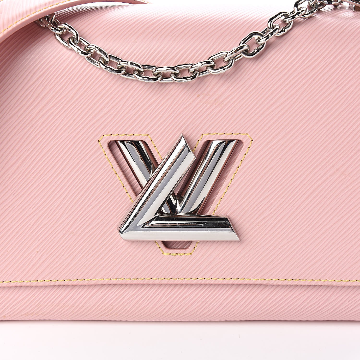 Louis Vuitton Epi Twist Shoulder Bag MM Rose Ballerine 10 of 11