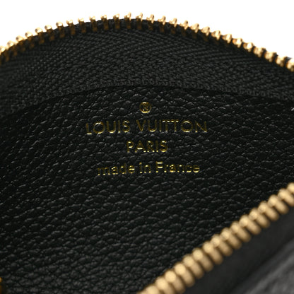 Louis Vuitton Empreinte Monogram Giant Key Pouch Black 6 of 9