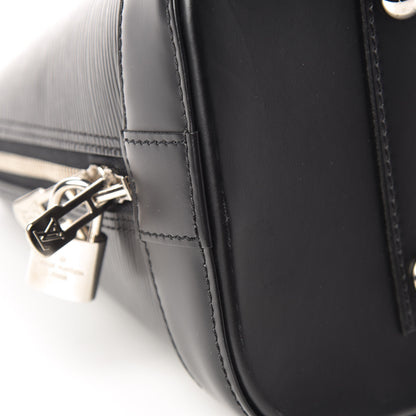 Louis Vuitton Epi Alma MM Black 11 of 12