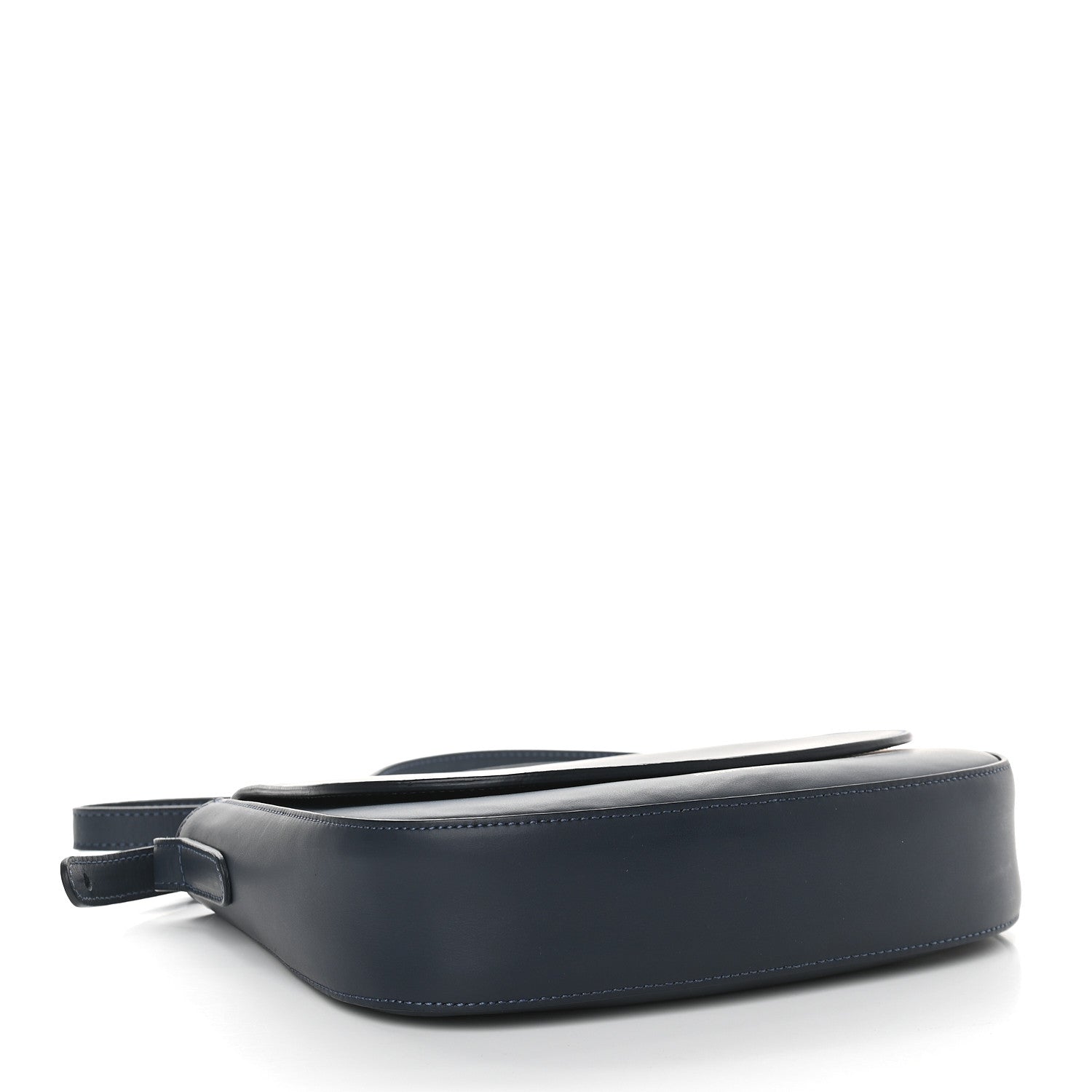 Mansur Gavriel Calfskin Flap Crossbody Bag Blu 3 of 8
