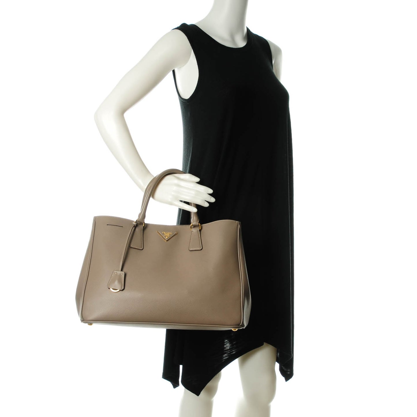 Saffiano Lux Large Tote Argilla