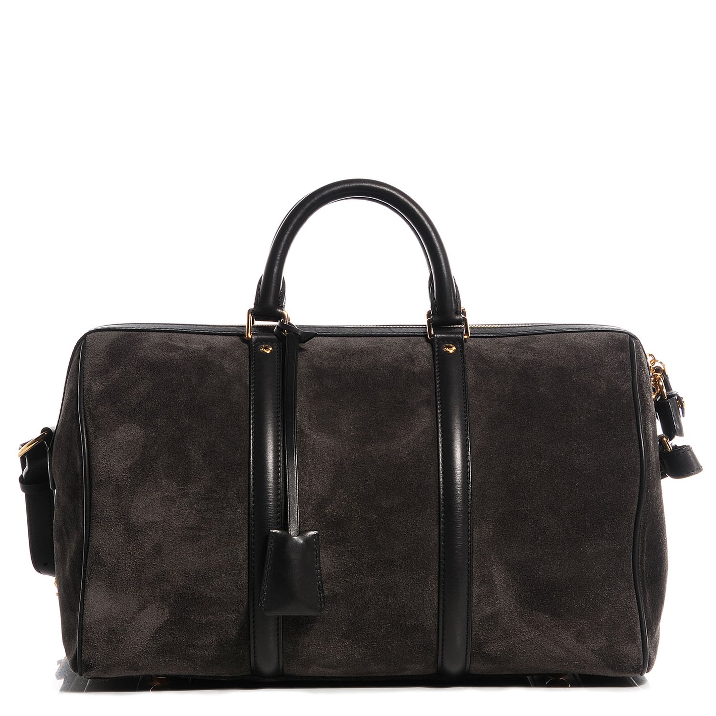 Suede Calfskin SC Bag MM Asphalt