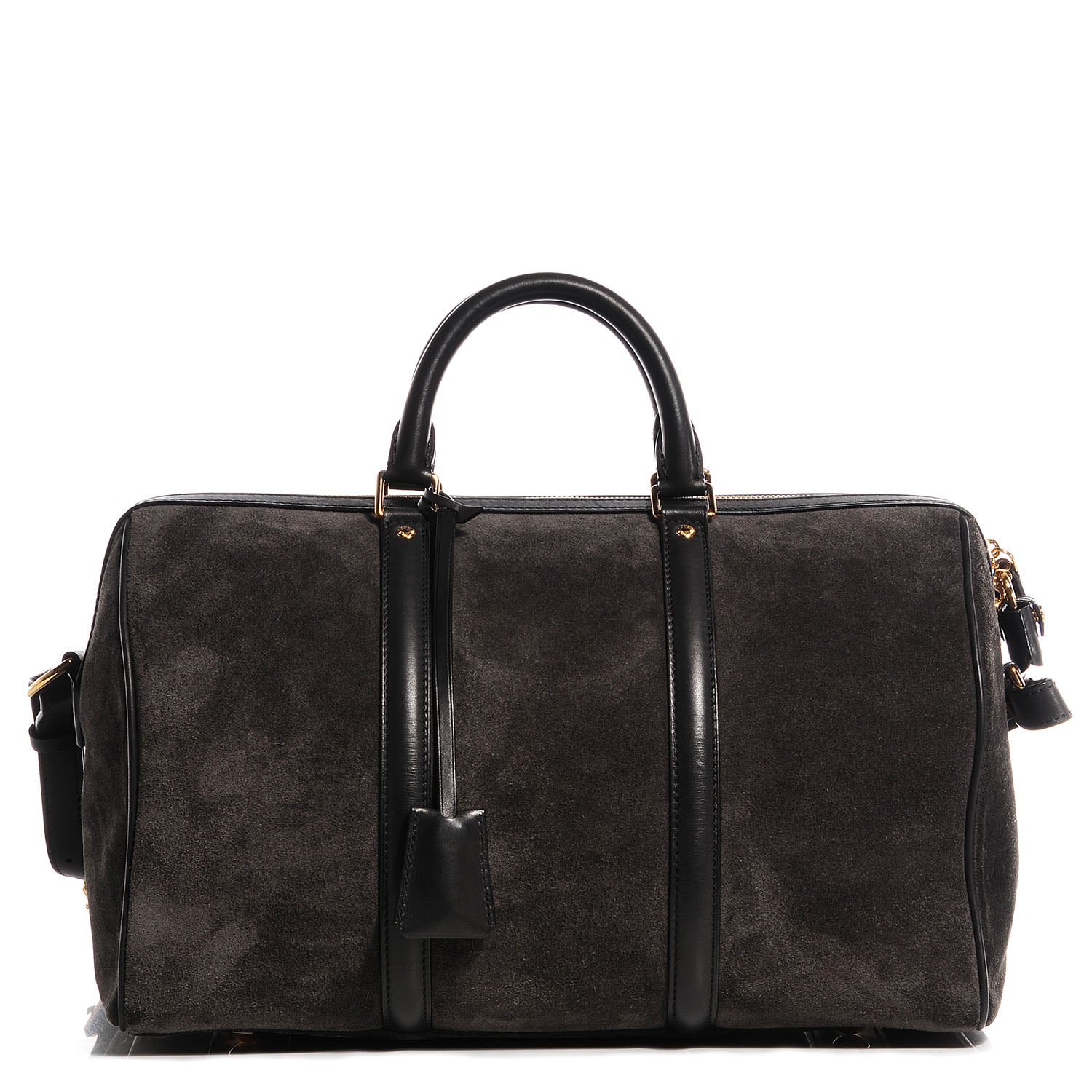 Louis Vuitton Suede Calfskin SC Bag MM Asphalt 1 of 7