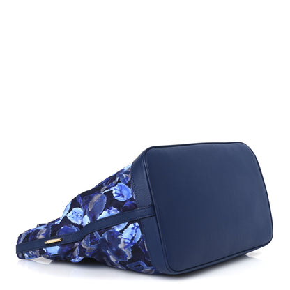 Louis Vuitton Nylon Monogram Ikat Noefull MM Grand Blue 4 of 9