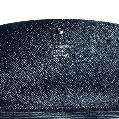Louis Vuitton Epi Emilie Wallet Indigo 6 of 8