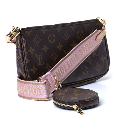 Louis Vuitton Monogram Multi Pochette Accessories Rose Clair 3 of 13
