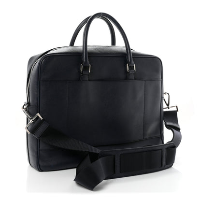 Prada Saffiano Travel Briefcase Baltico 2 of 8