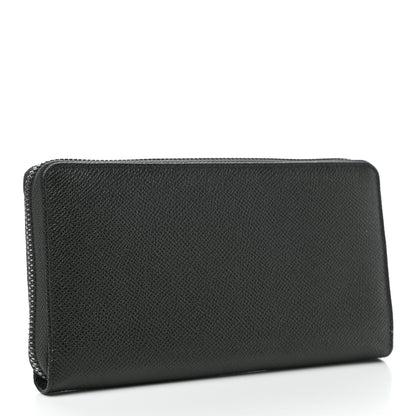 Dolce & Gabbana Dauphine Zip Around Wallet Dark Green 2 of 6