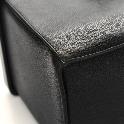 Chanel Caviar Vanity Train Case Black 10 of 16