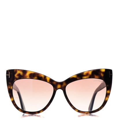 Tom Ford Nika Cat Eye Sunglasses TF523 Havana 2 of 9