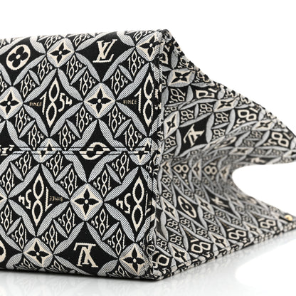 Louis Vuitton Jacquard Since 1854 Onthego GM Grey 10 of 10