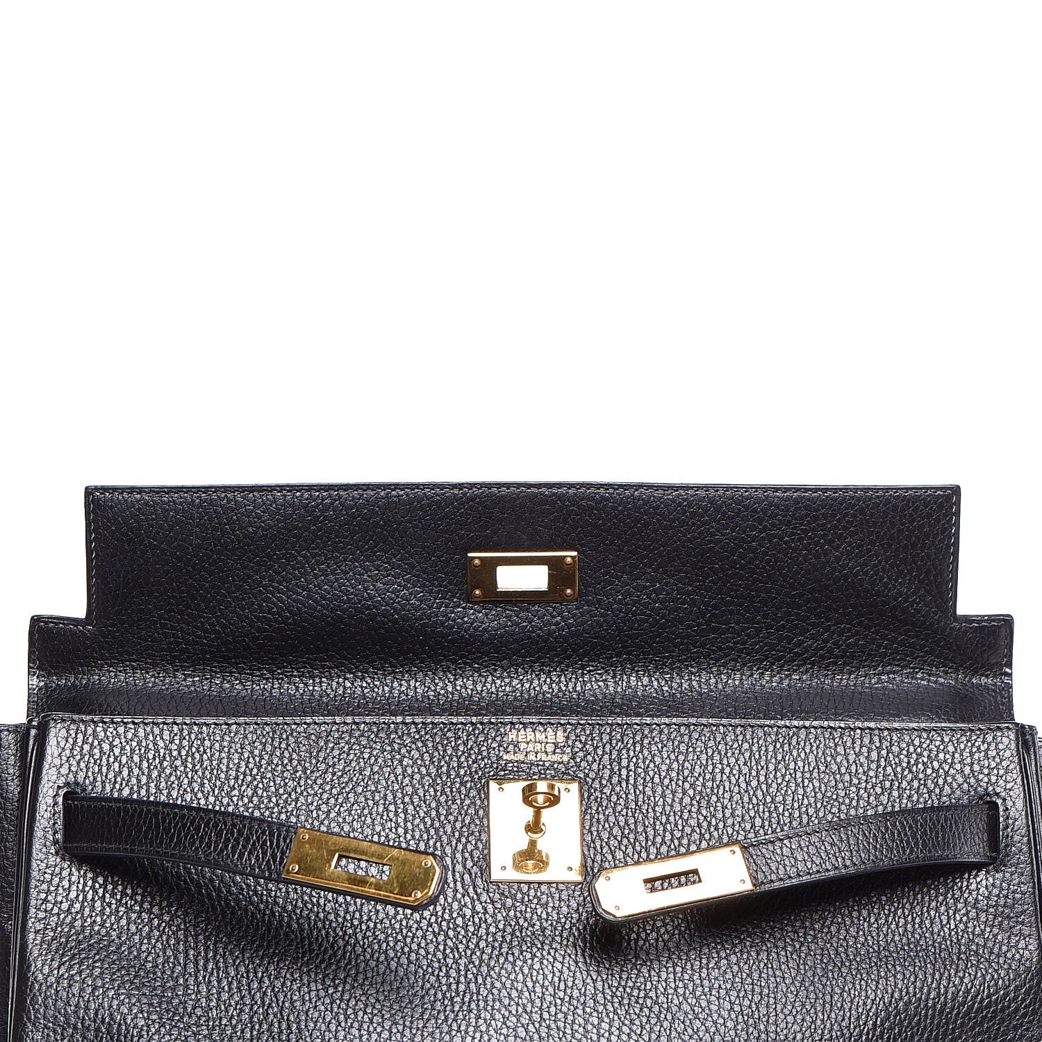 Hermes Ardennes Kelly Retourne 35 Black 33 of 36