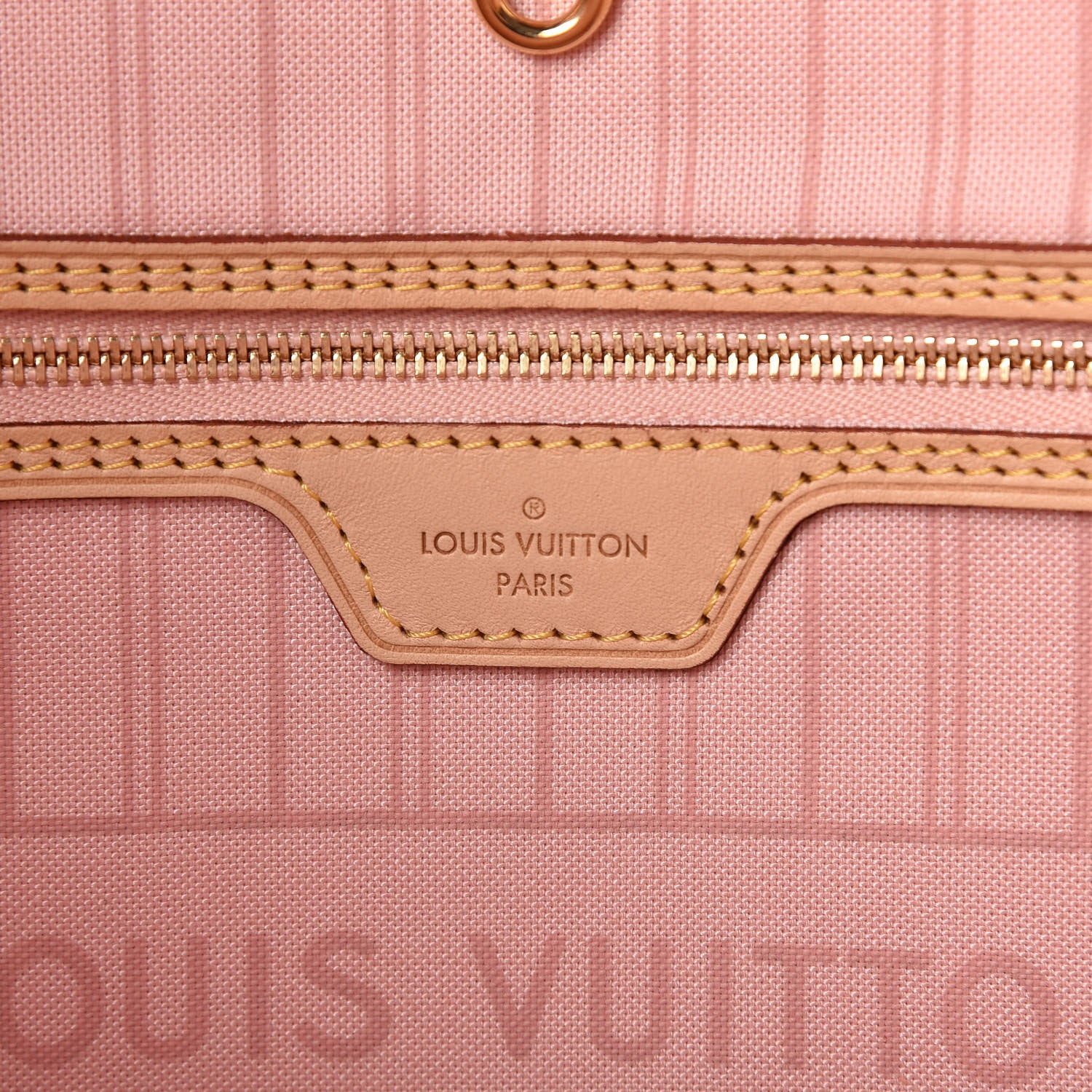 Louis Vuitton Damier Azur Tahitienne Neverfull MM 7 of 11