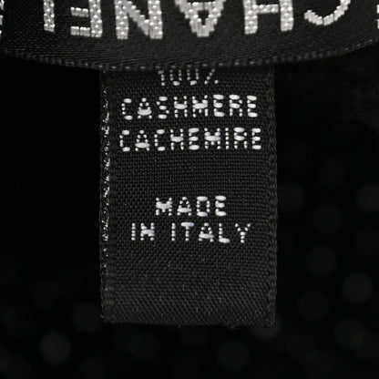 Chanel Cashmere CC Beret Black 6 of 6