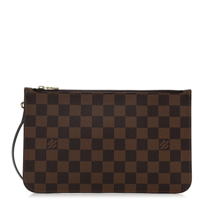 Louis Vuitton Damier Ebene Neverfull MM GM Pochette 1 of 7