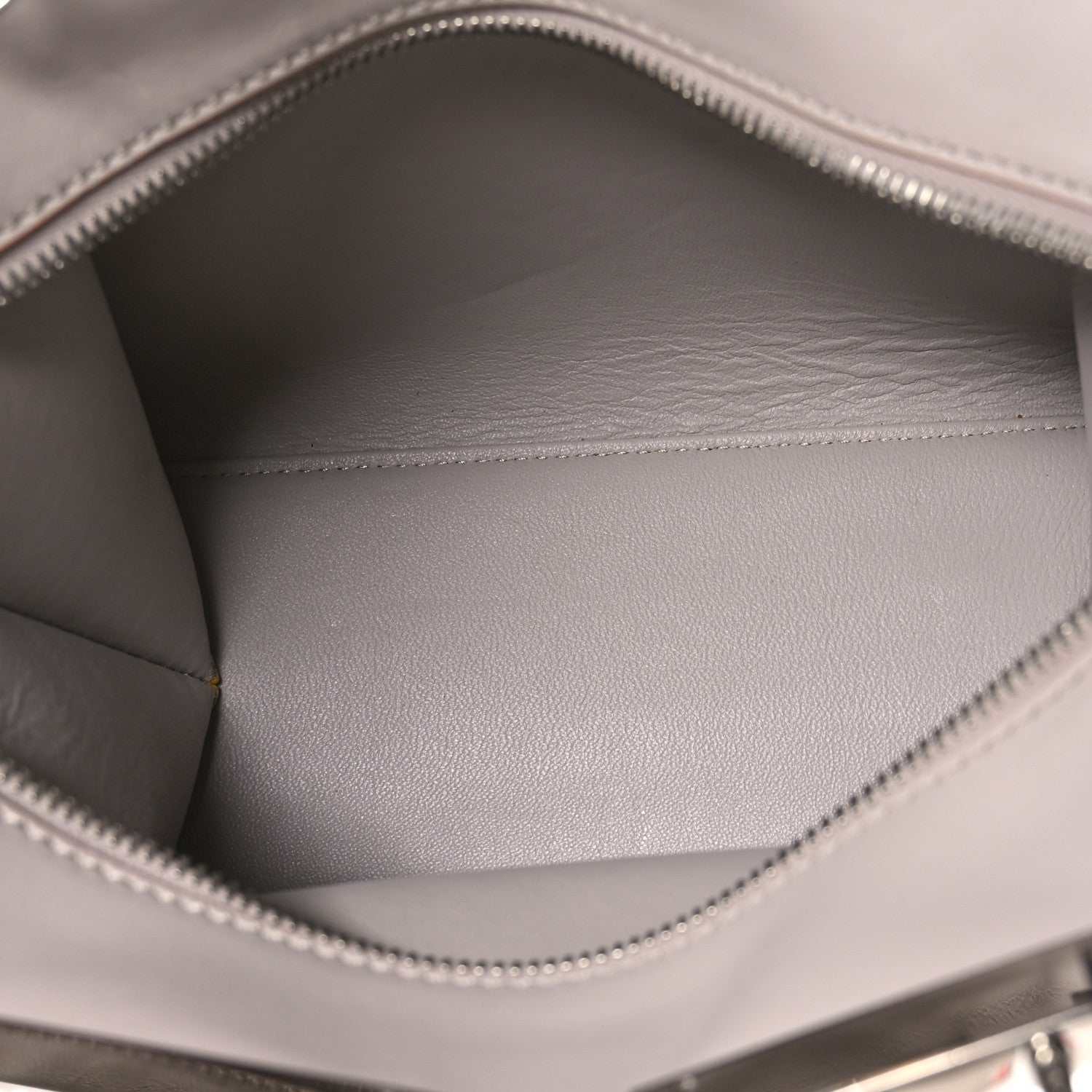 Fendi Vitello Dolce Mini 3Jours Tote Grigio Polvere 5 of 10
