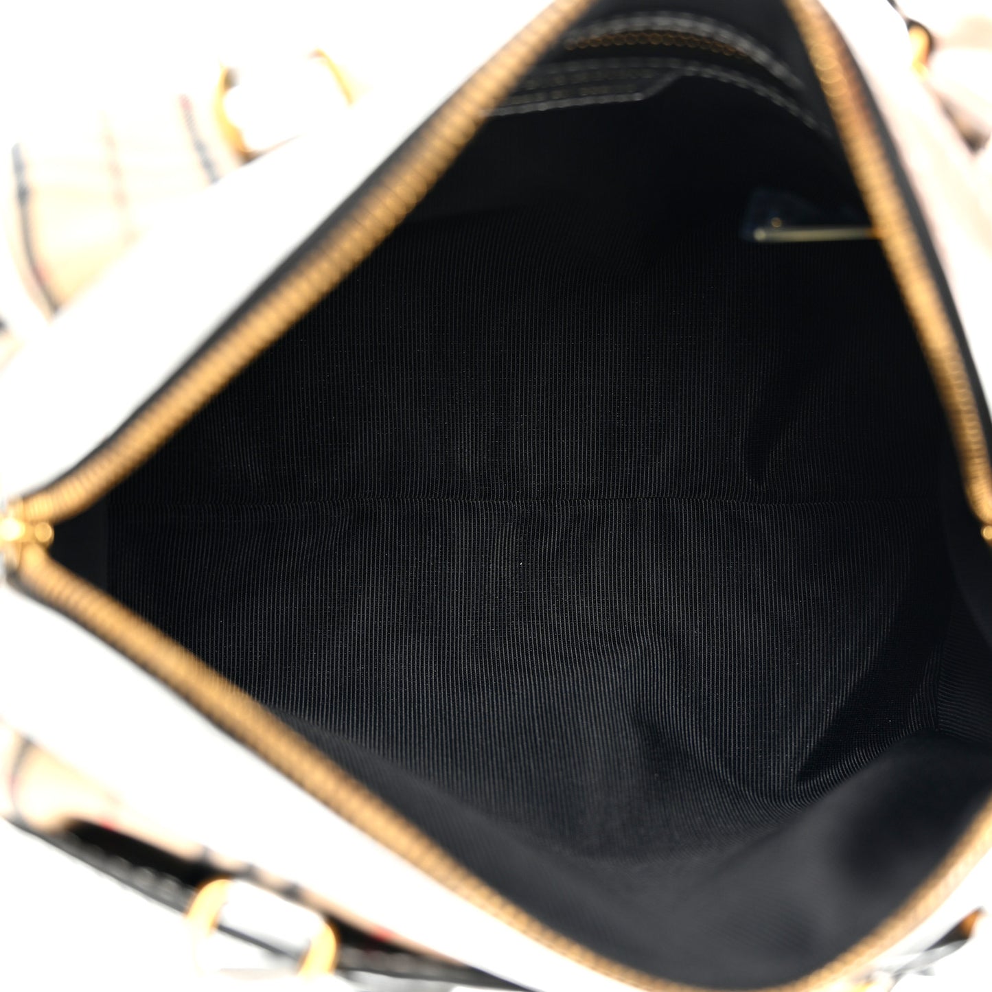 Smooth Calfskin 1983 Knight Check Link Bowling Bag Silver