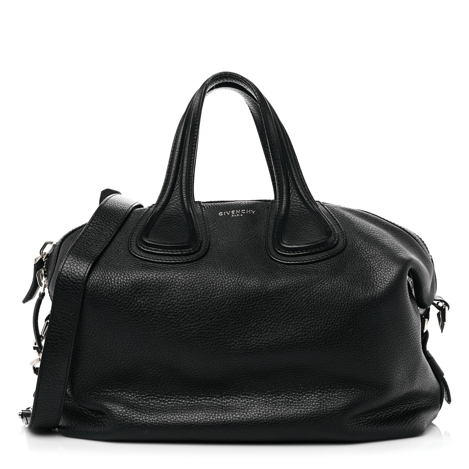 Givenchy Waxy Grained Calfskin Medium Nightingale Black 1 of 22