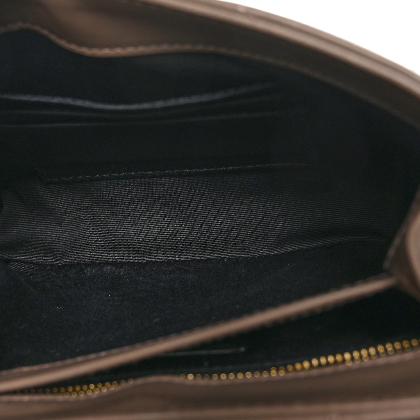 Calfskin Y Quilted Monogram Toy Loulou Crossbody Bag Taupe