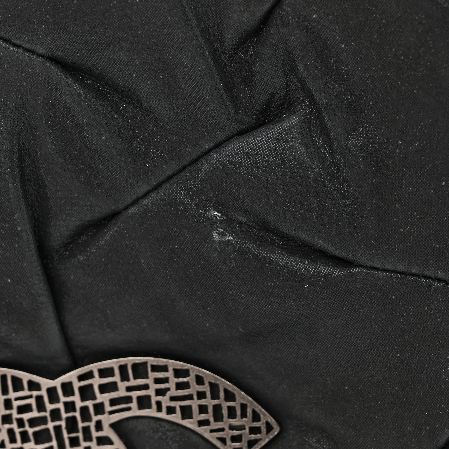 Chanel Iridescent Calfskin Glint Flap Black 11 of 12