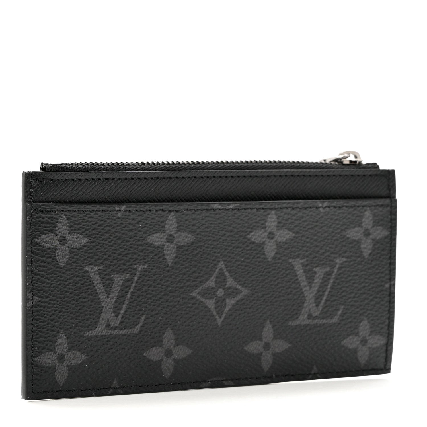 Louis Vuitton Reverse Monogram Eclipse Taiga Coin Card Holder 3 of 6