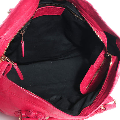 Balenciaga Agneau Giant 12 Rose Gold Hardware City Rose Thulian 5 of 11