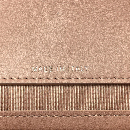Chanel Calfskin Quilted Logo Flap Case Beige 8 of 15