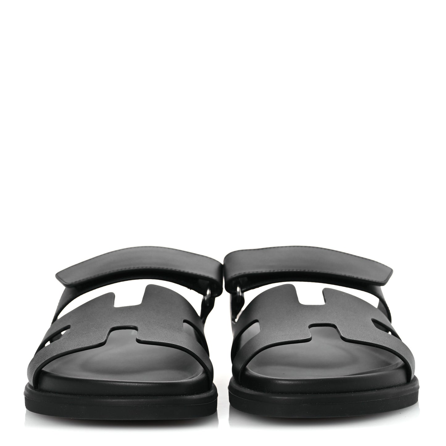Calfskin Womens Chypre Sandals 38 Black