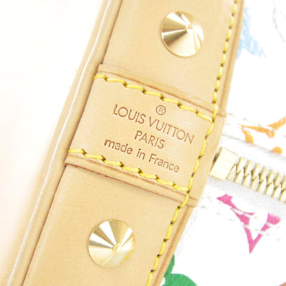 Louis Vuitton Monogram Multicolor Alma White 8 of 9