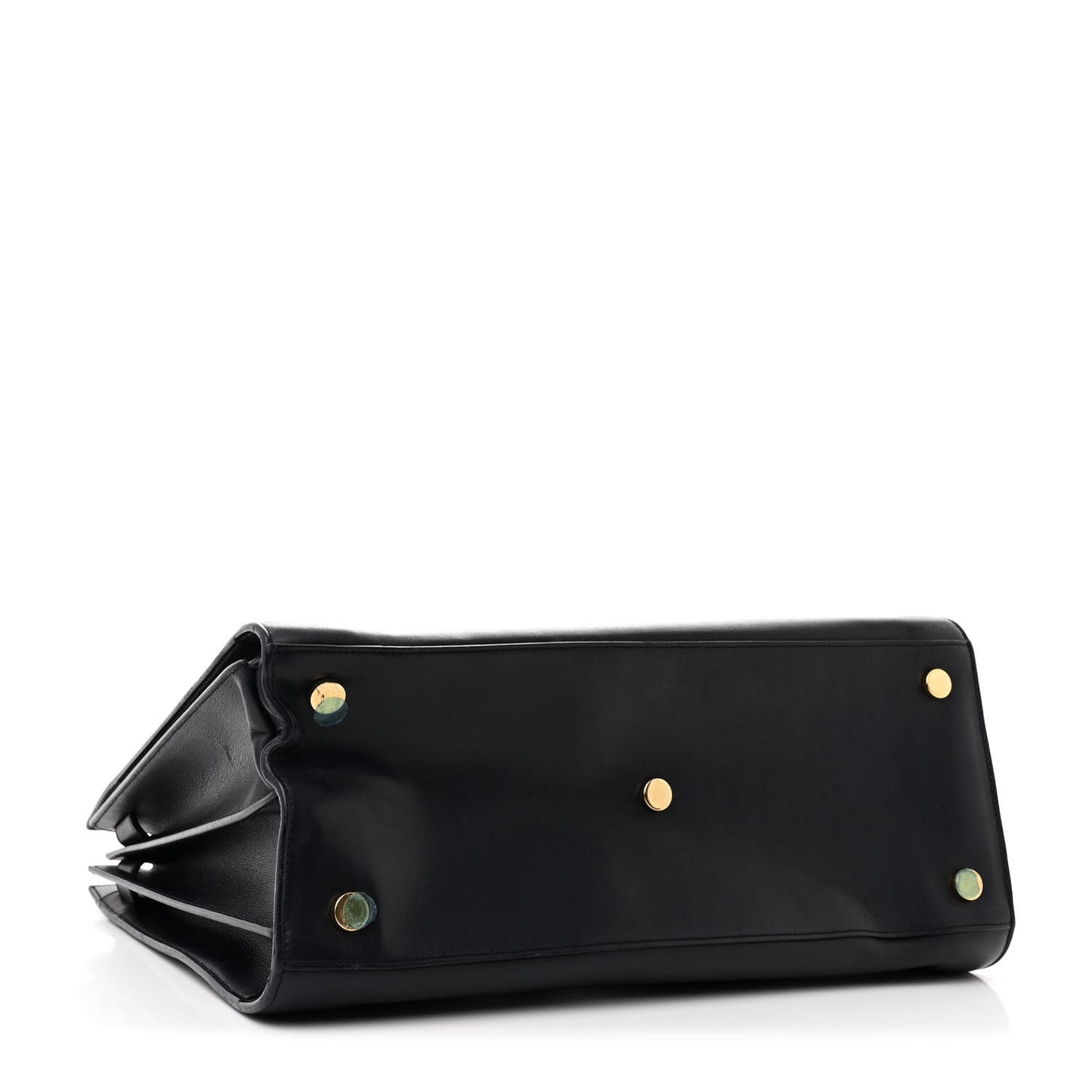 Calfskin Large Sac de Jour Carryall Navy