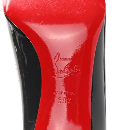 Christian Louboutin Patent Pigalle Follies 55 Pumps 39.5 Fusain 6 of 8