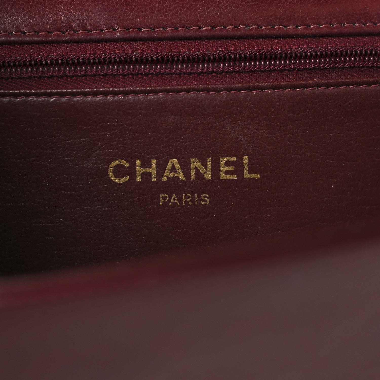 Chanel Lambskin Quilted Small Single Flap Bordeaux 5 of 16