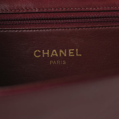 Chanel Lambskin Quilted Small Single Flap Bordeaux 5 of 16