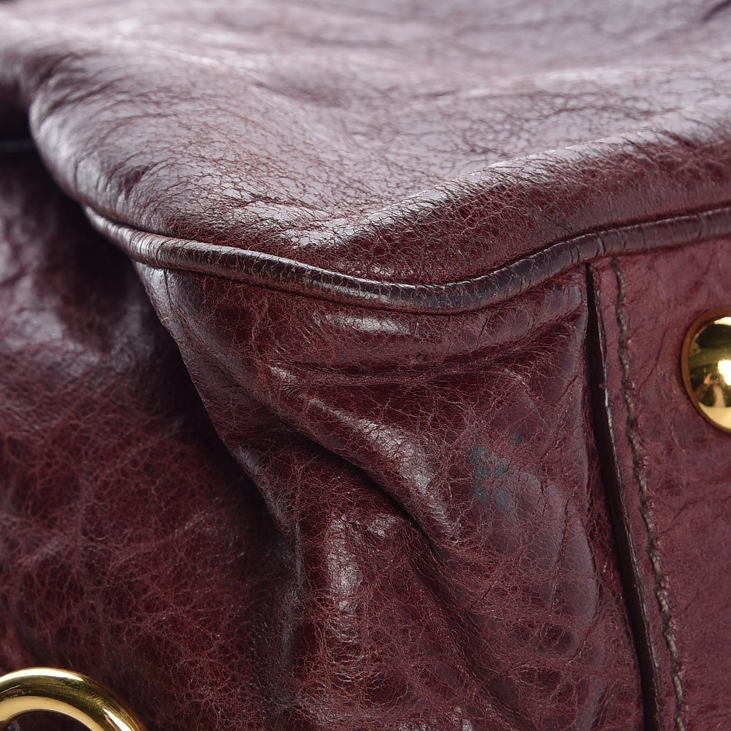 Nappa Medium Charm Satchel Ribes