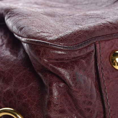 Miu Miu Nappa Medium Charm Satchel Ribes 19 of 19