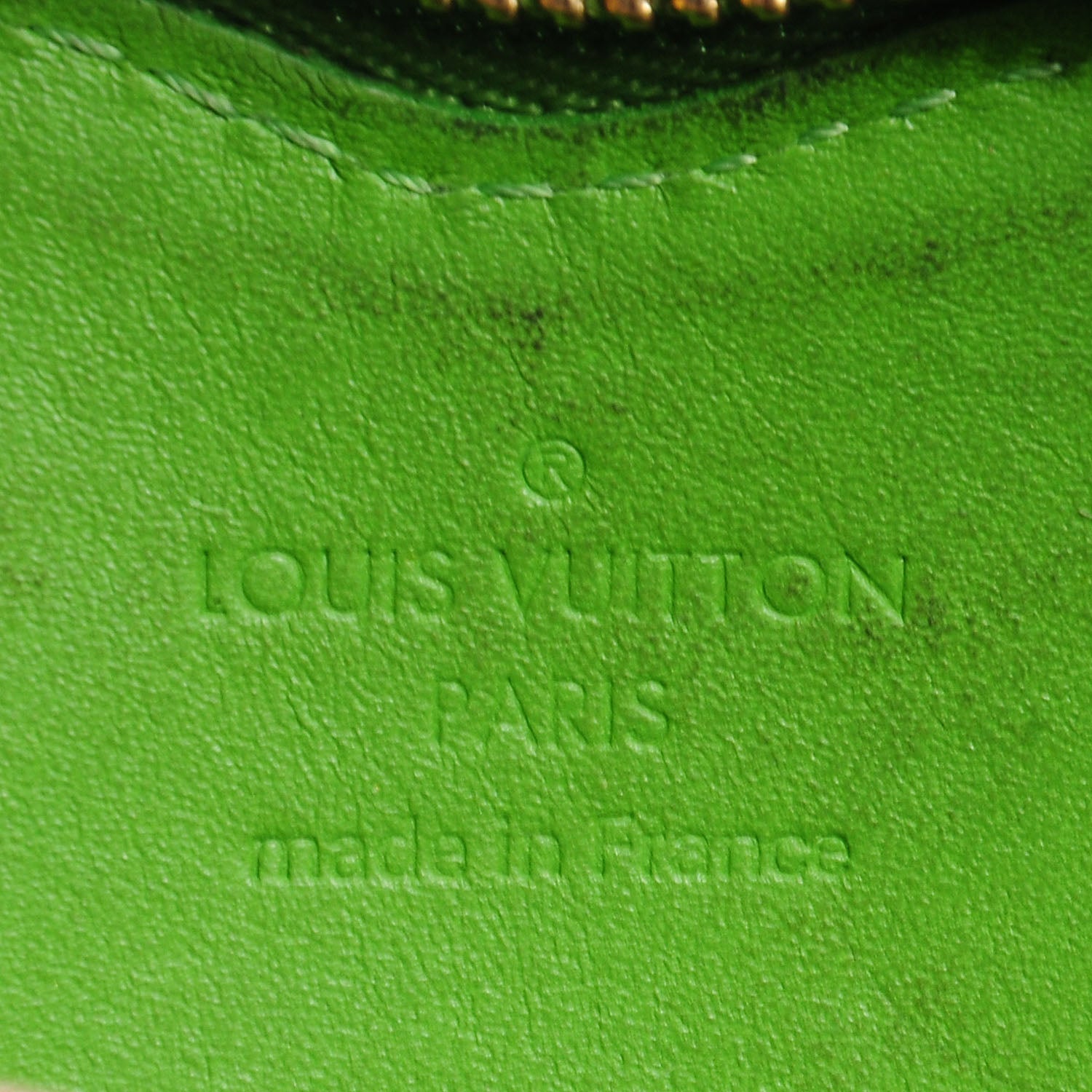 Louis Vuitton Vernis Heart Coin Purse Vert Tonic 7 of 8
