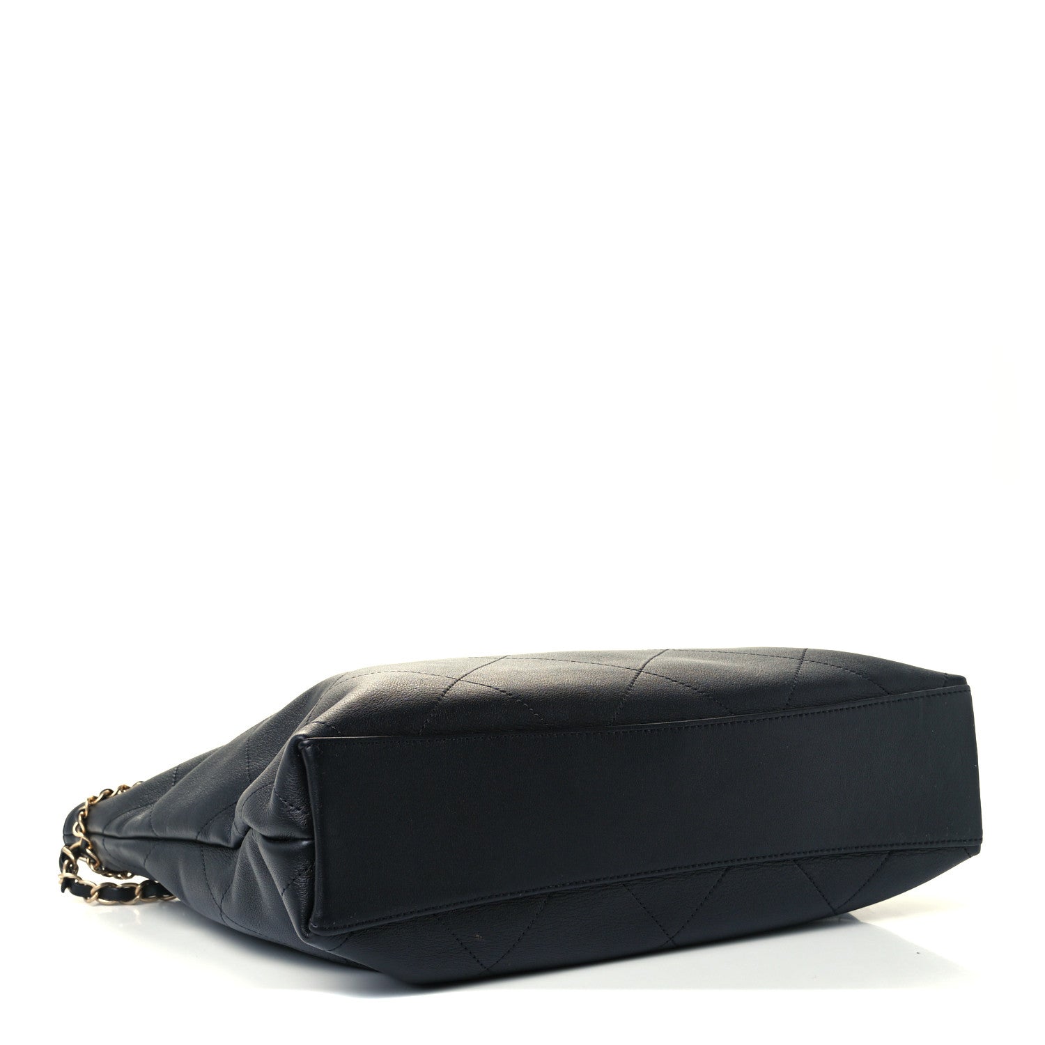 Chanel Calfskin Stitched Medium Shopping Tote Black 3 of 10