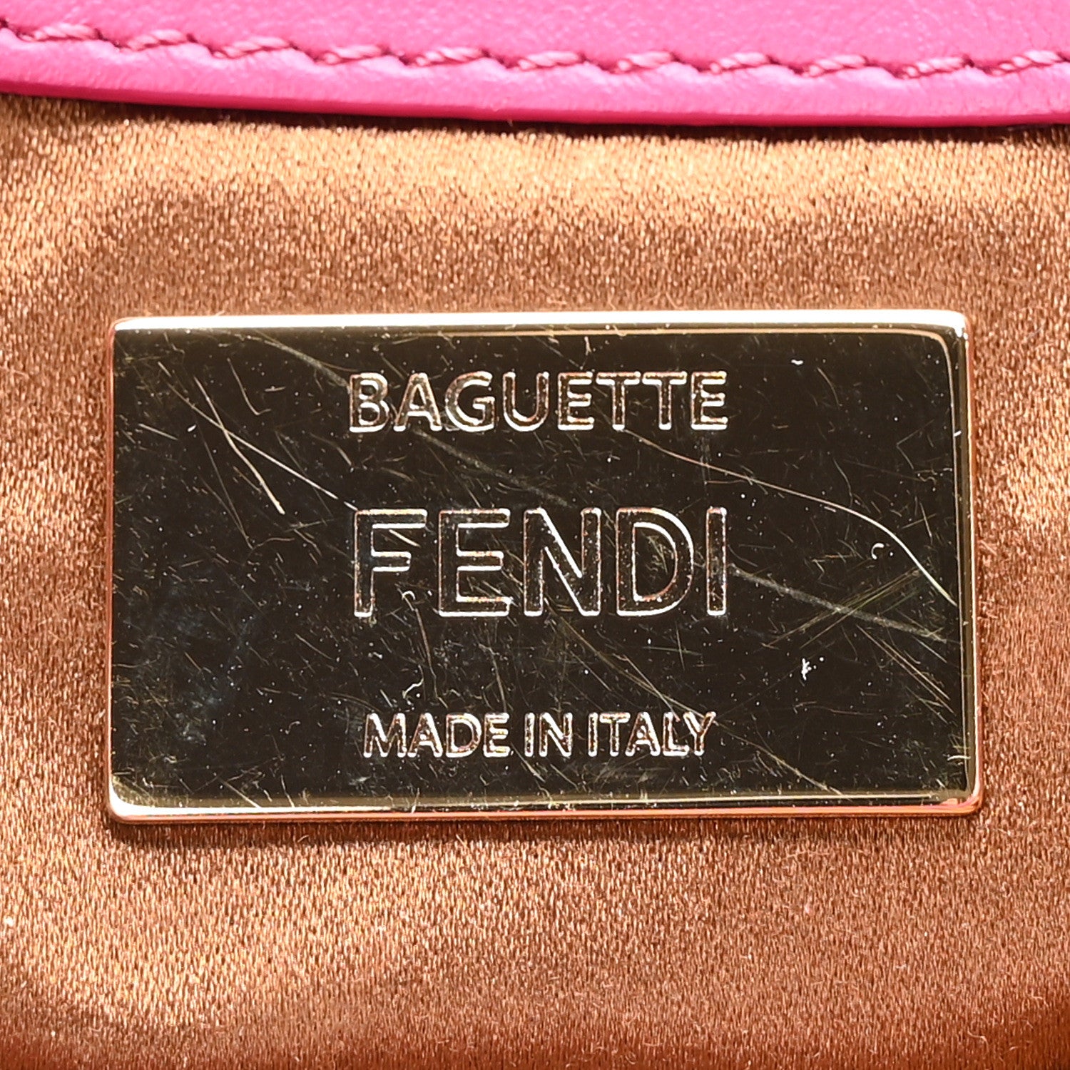 Fendi Sequin Paillettes Vitello Grace Sex and the City Baguette Ciclamino Pilar 6 of 11